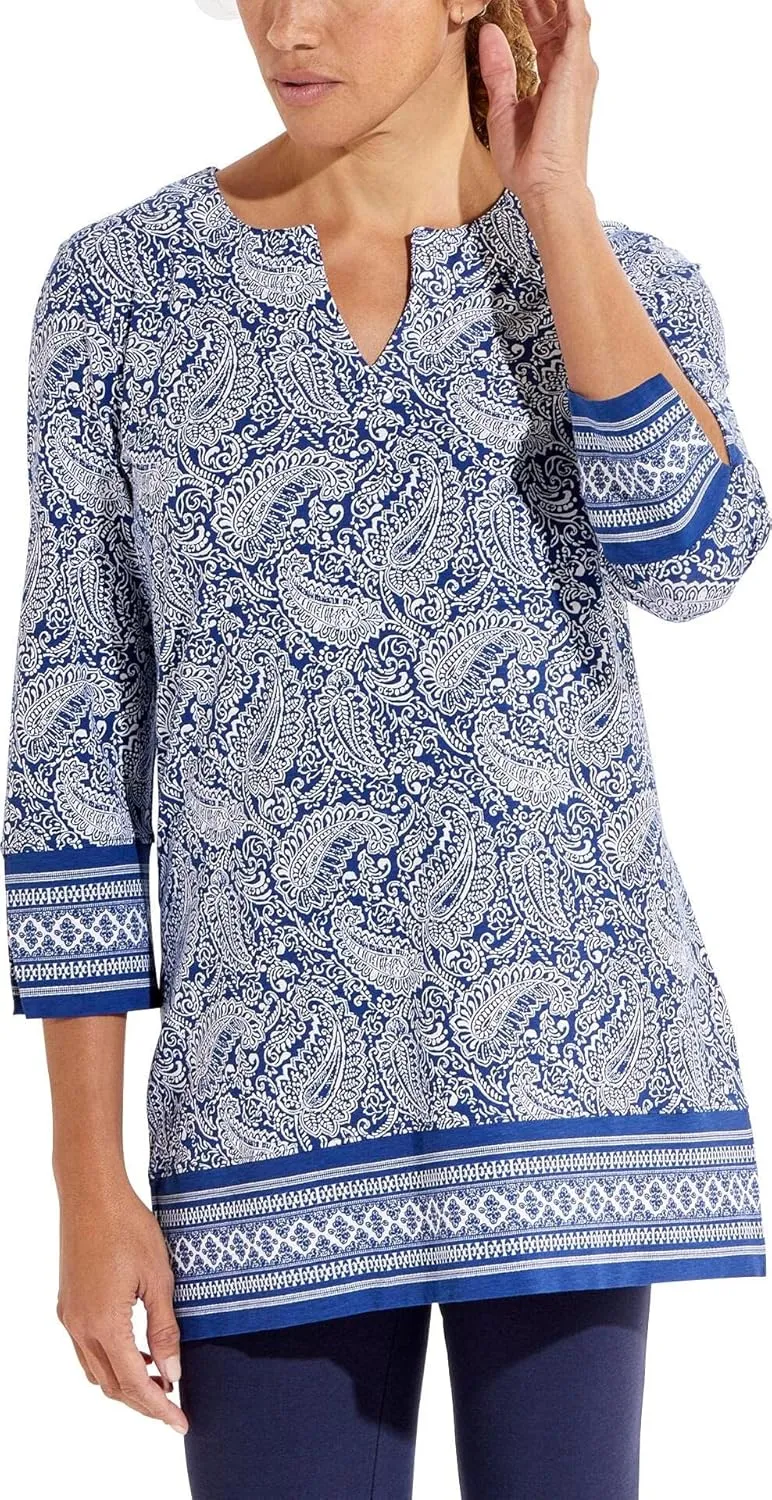 Coolibar UPF 50  Women's St. Lucia Tunic Top - Sun Protective