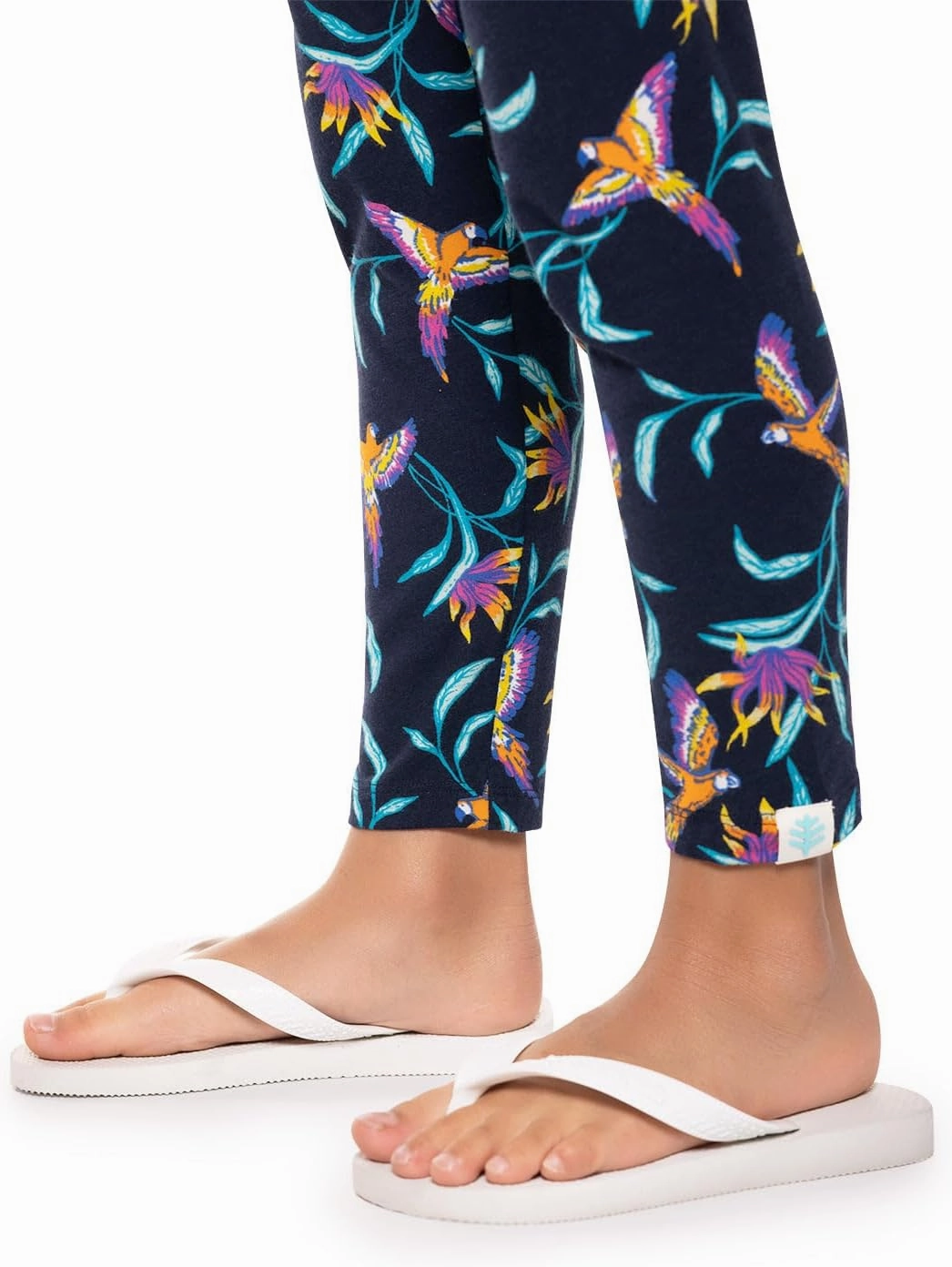 Coolibar UPF 50  Girl's Monterey Summer Leggings - Sun Protective