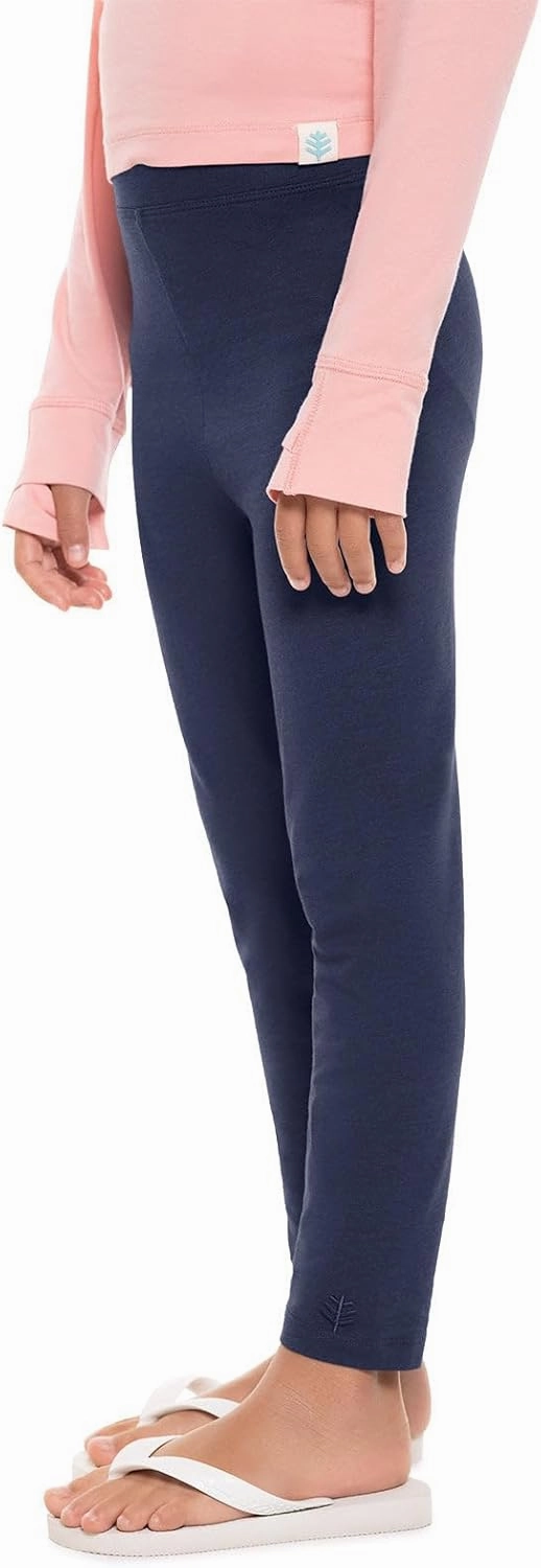 Coolibar UPF 50  Girl's Monterey Summer Leggings - Sun Protective