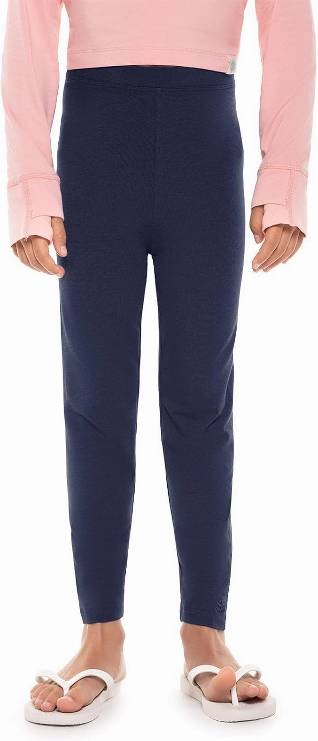 Coolibar UPF 50  Girl's Monterey Summer Leggings - Sun Protective