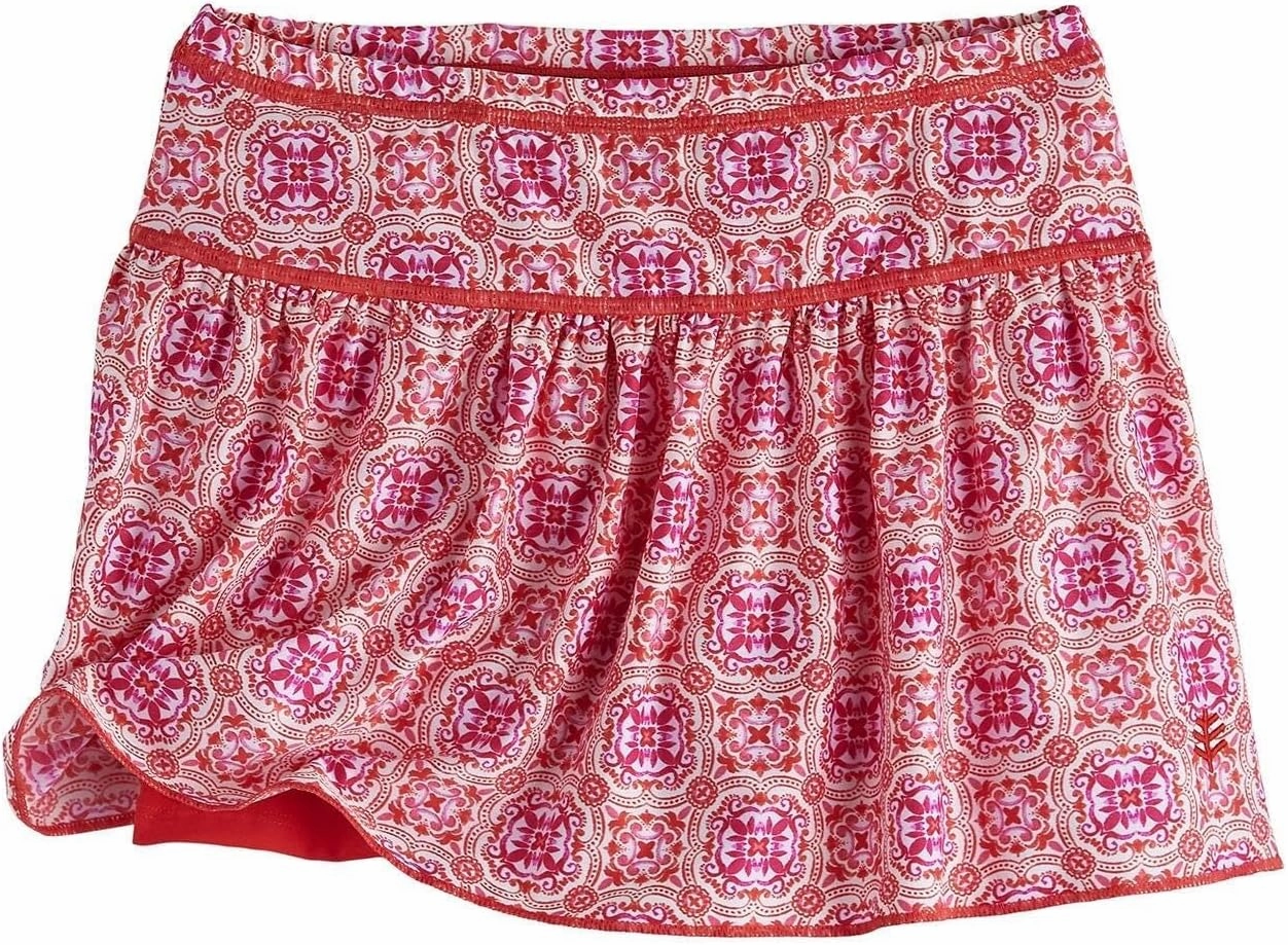 Coolibar UPF 50  Girls' Wavecatcher Swim Skirt - Sun Protective