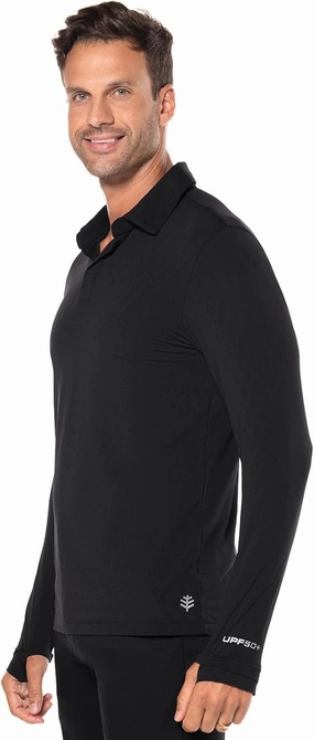 Coolibar UPF 50  Men's Arobello Polo - Sun Protective