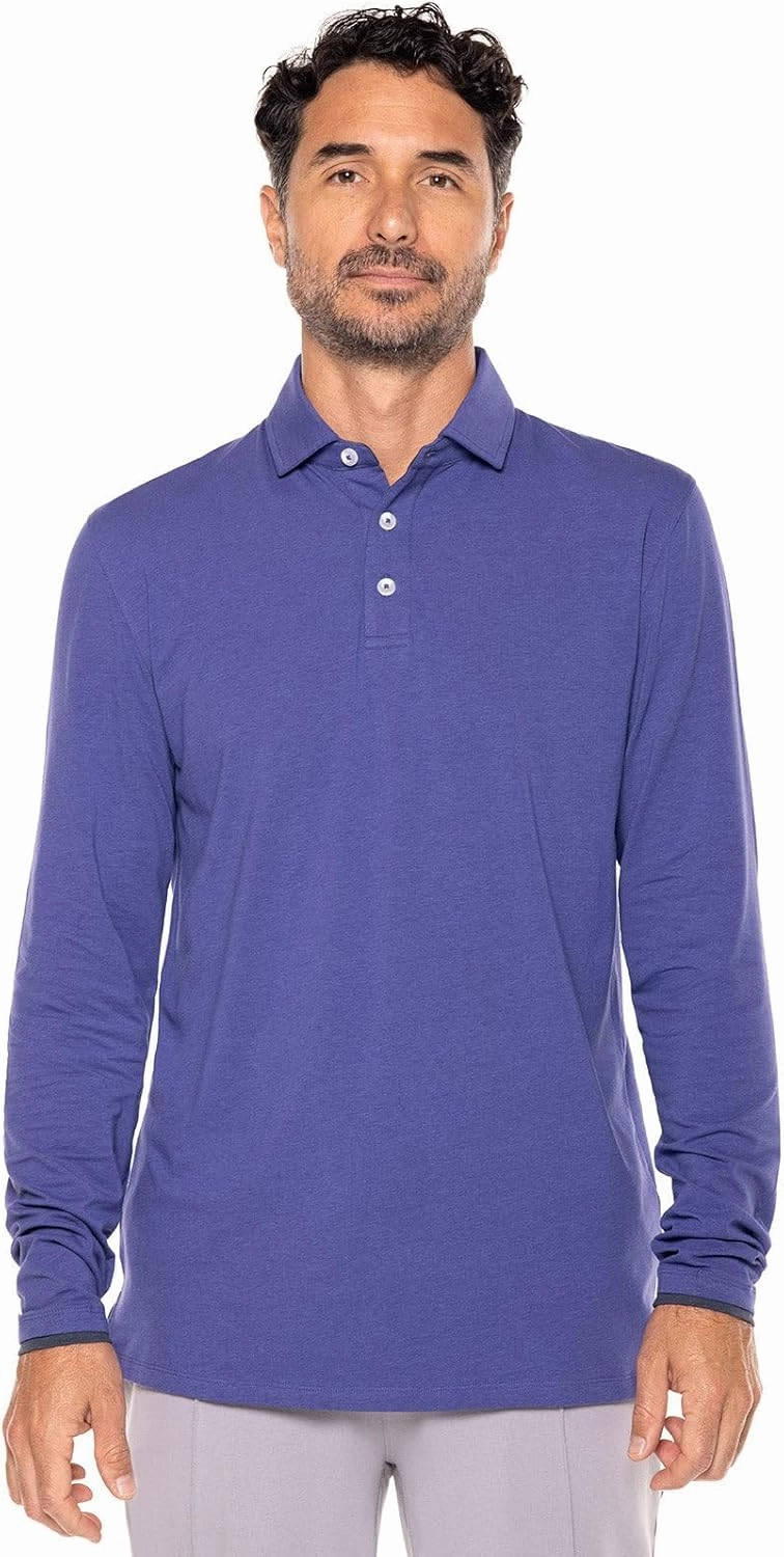 Coolibar UPF 50  Men's Bal Harbour Polo - Sun Protective