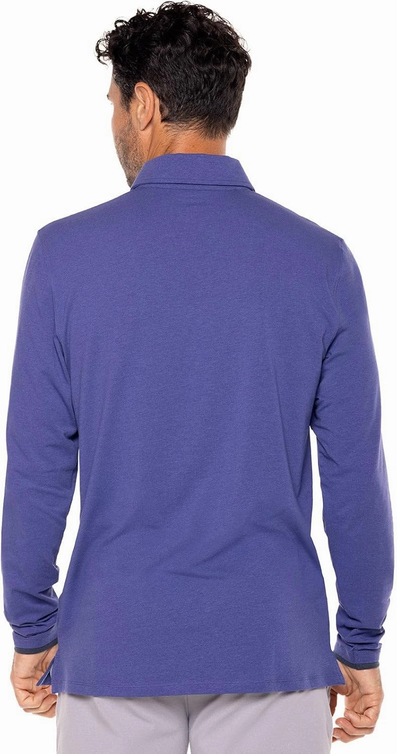 Coolibar UPF 50  Men's Bal Harbour Polo - Sun Protective