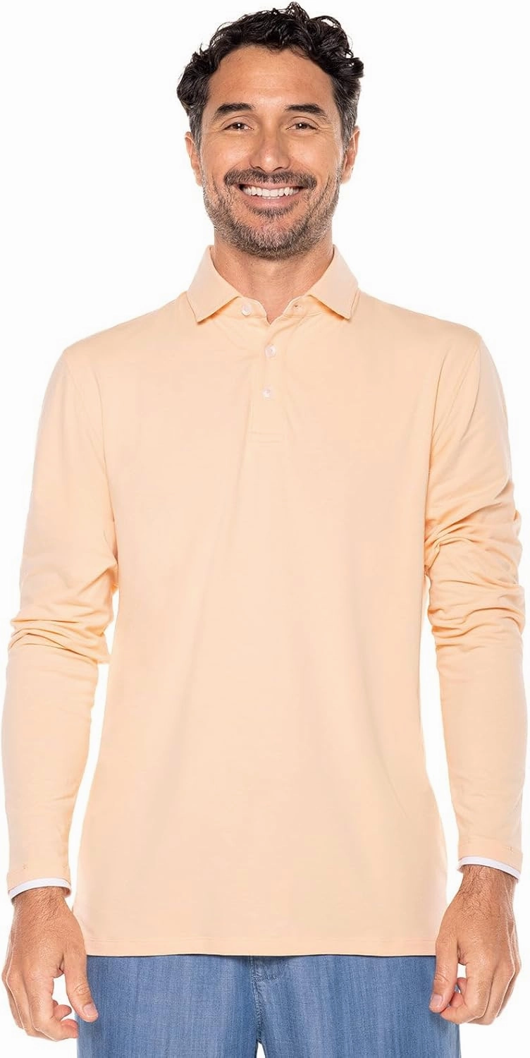 Coolibar UPF 50  Men's Bal Harbour Polo - Sun Protective