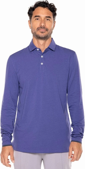 Coolibar UPF 50  Men's Bal Harbour Polo - Sun Protective