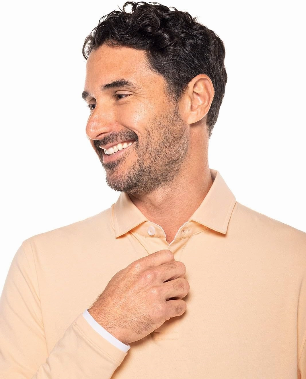 Coolibar UPF 50  Men's Bal Harbour Polo - Sun Protective