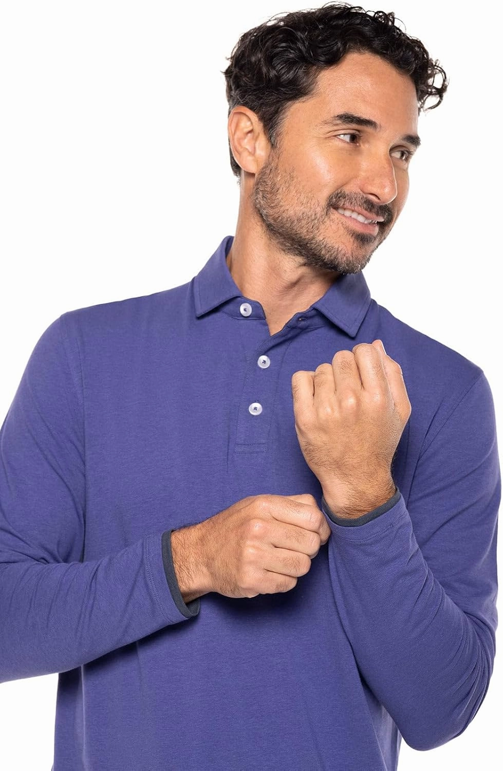 Coolibar UPF 50  Men's Bal Harbour Polo - Sun Protective