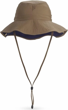 Coolibar UPF 50  Men's Chase Featherweight Bucket Hat - Sun Protective