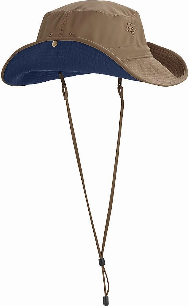 Coolibar UPF 50  Men's Chase Featherweight Bucket Hat - Sun Protective