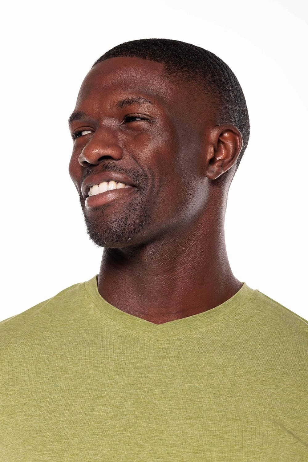 Coolibar UPF 50  Men's Morada Everyday Long Sleeve V-Neck T-Shirt - Sun Protective