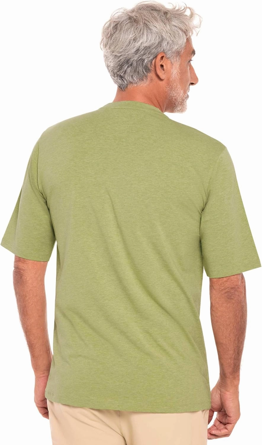 Coolibar UPF 50  Men's Morada Everyday Short Sleeve T-Shirt - Sun Protective