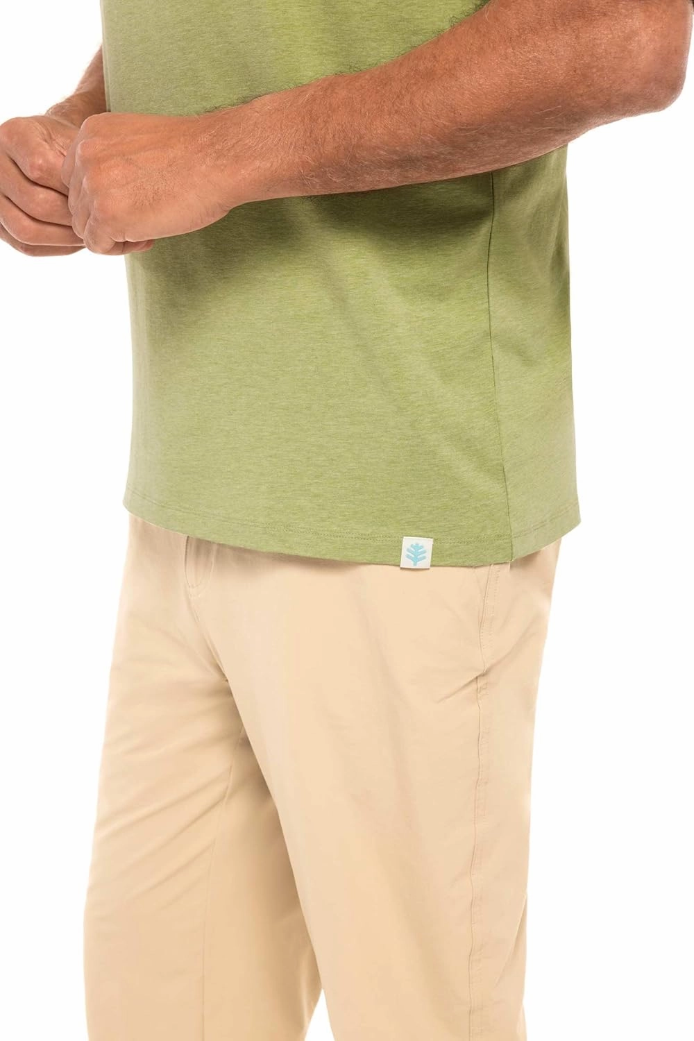 Coolibar UPF 50  Men's Morada Everyday Short Sleeve T-Shirt - Sun Protective