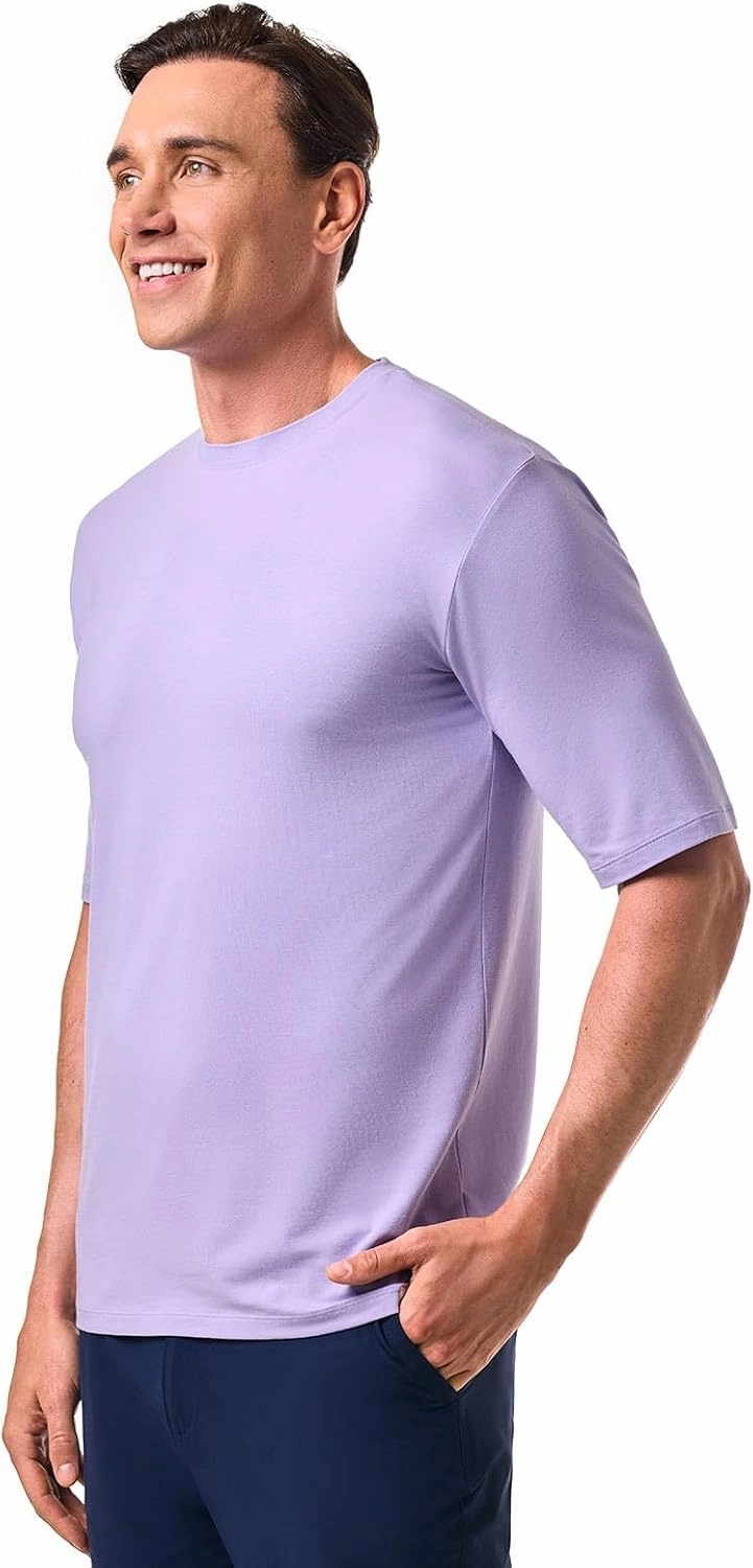 Coolibar UPF 50  Men's Morada Everyday Short Sleeve T-Shirt - Sun Protective