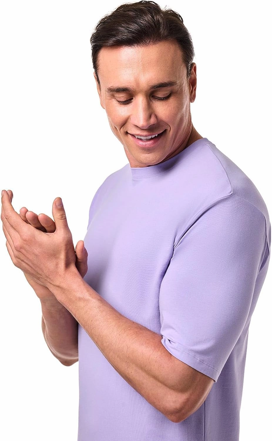 Coolibar UPF 50  Men's Morada Everyday Short Sleeve T-Shirt - Sun Protective