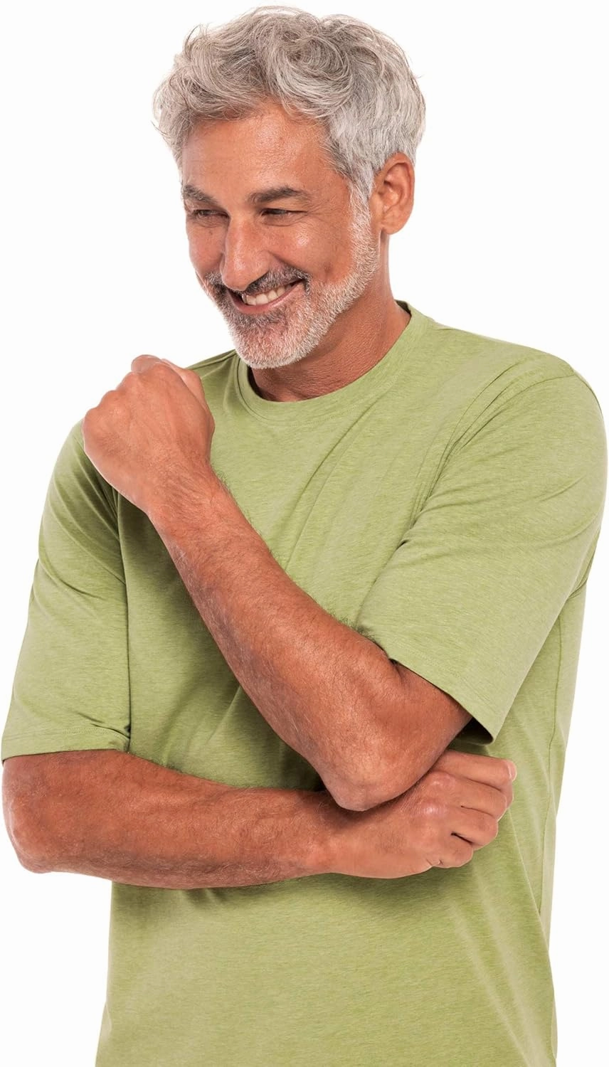 Coolibar UPF 50  Men's Morada Everyday Short Sleeve T-Shirt - Sun Protective