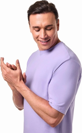Coolibar UPF 50  Men's Morada Everyday Short Sleeve T-Shirt - Sun Protective