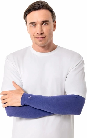 Coolibar UPF 50  Men's Navagio Sun Sleeves - Sun Protective