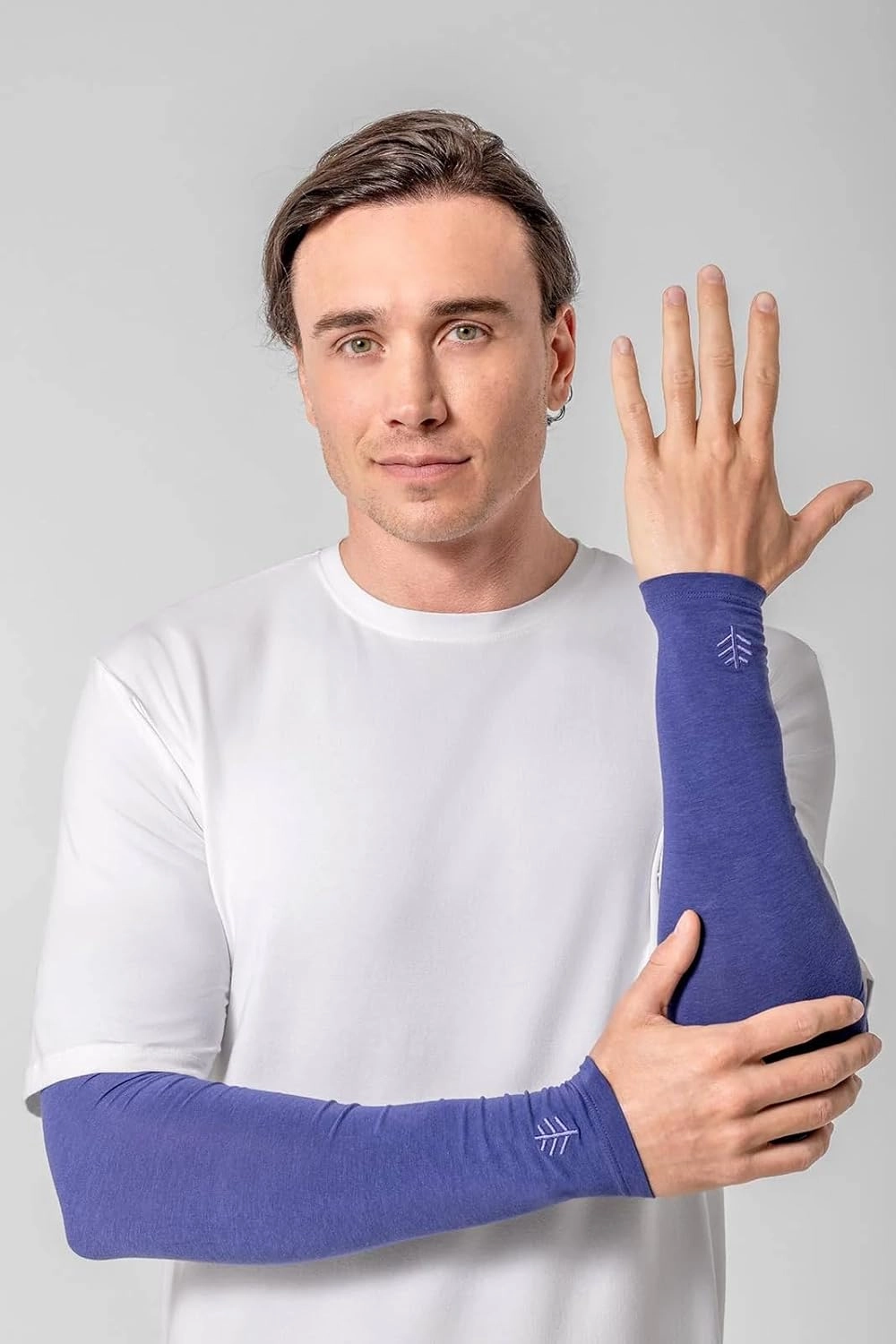 Coolibar UPF 50  Men's Navagio Sun Sleeves - Sun Protective