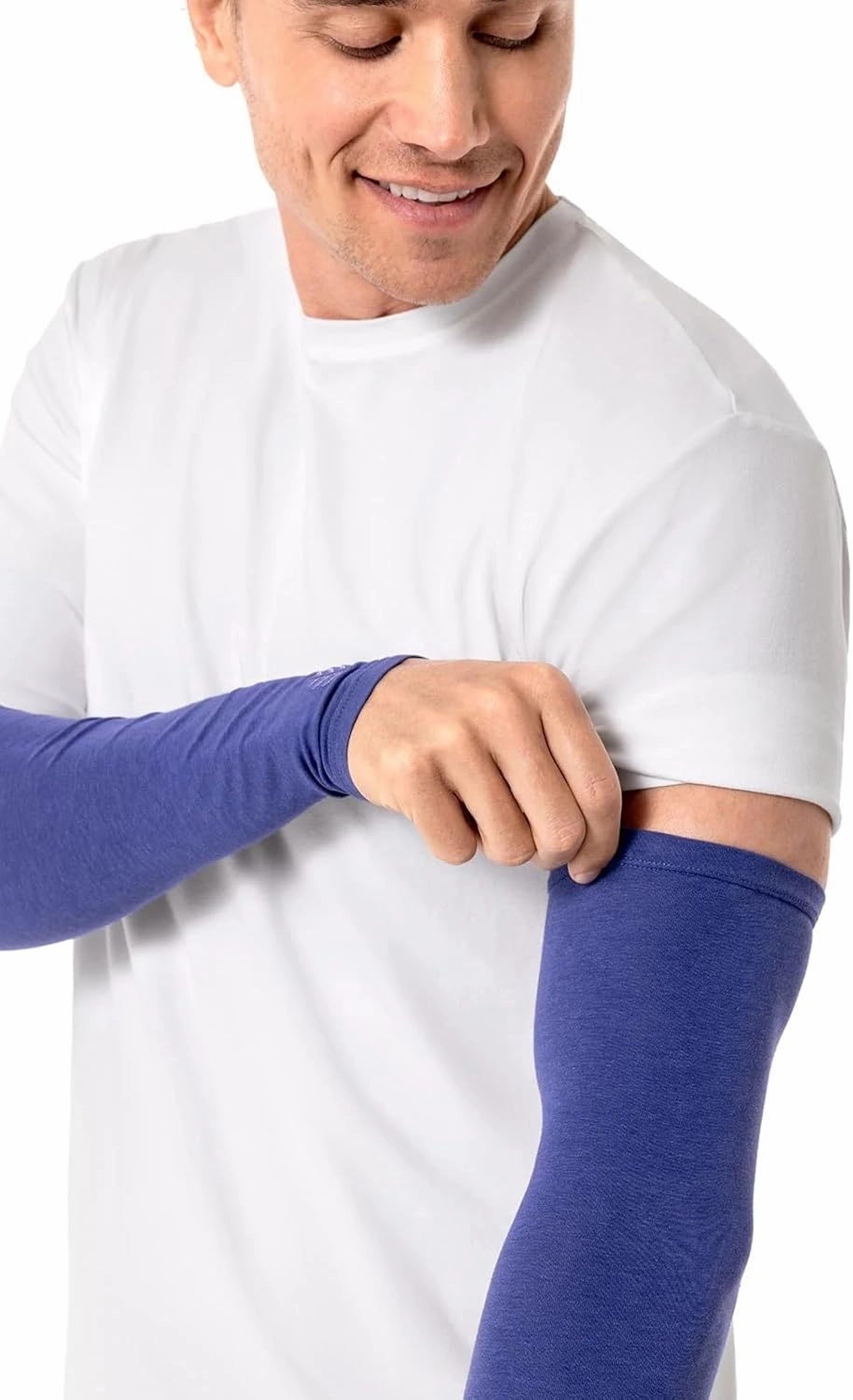 Coolibar UPF 50  Men's Navagio Sun Sleeves - Sun Protective