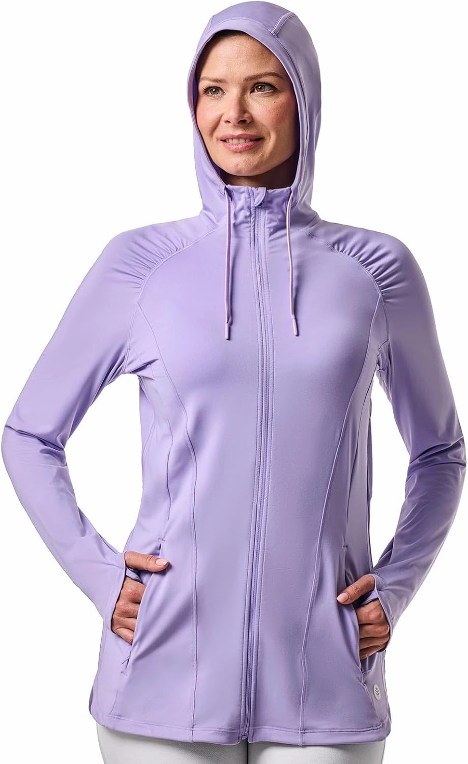 Coolibar UPF 50  Women's Astir Full Zip Jacket - Sun Protective