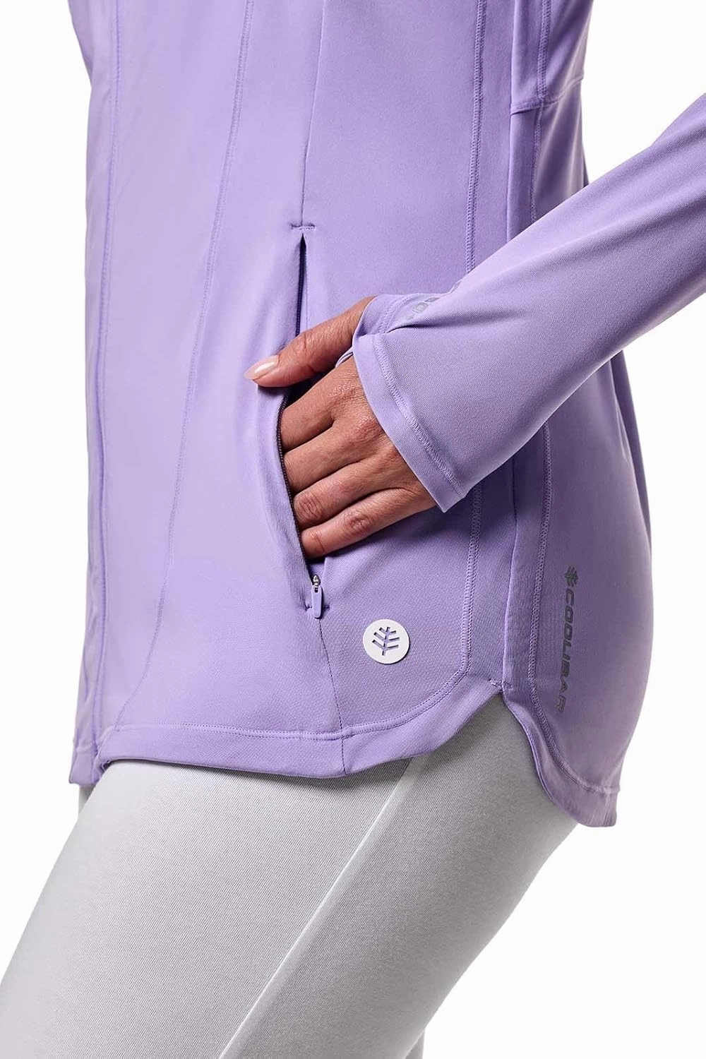 Coolibar UPF 50  Women's Astir Full Zip Jacket - Sun Protective