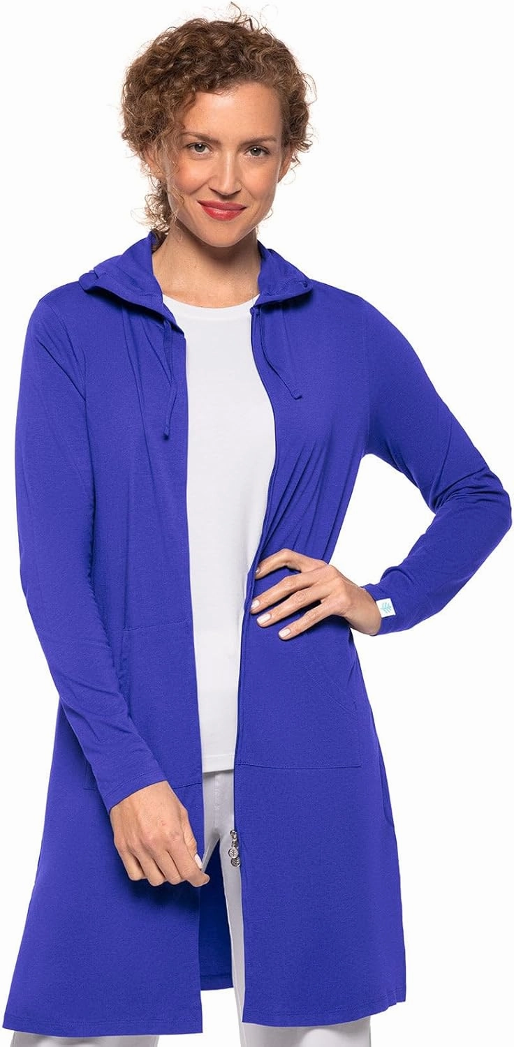 Coolibar UPF 50  Women's Cabana Hoodie - Sun Protective