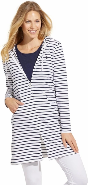 Coolibar UPF 50  Women's Cabana Hoodie - Sun Protective