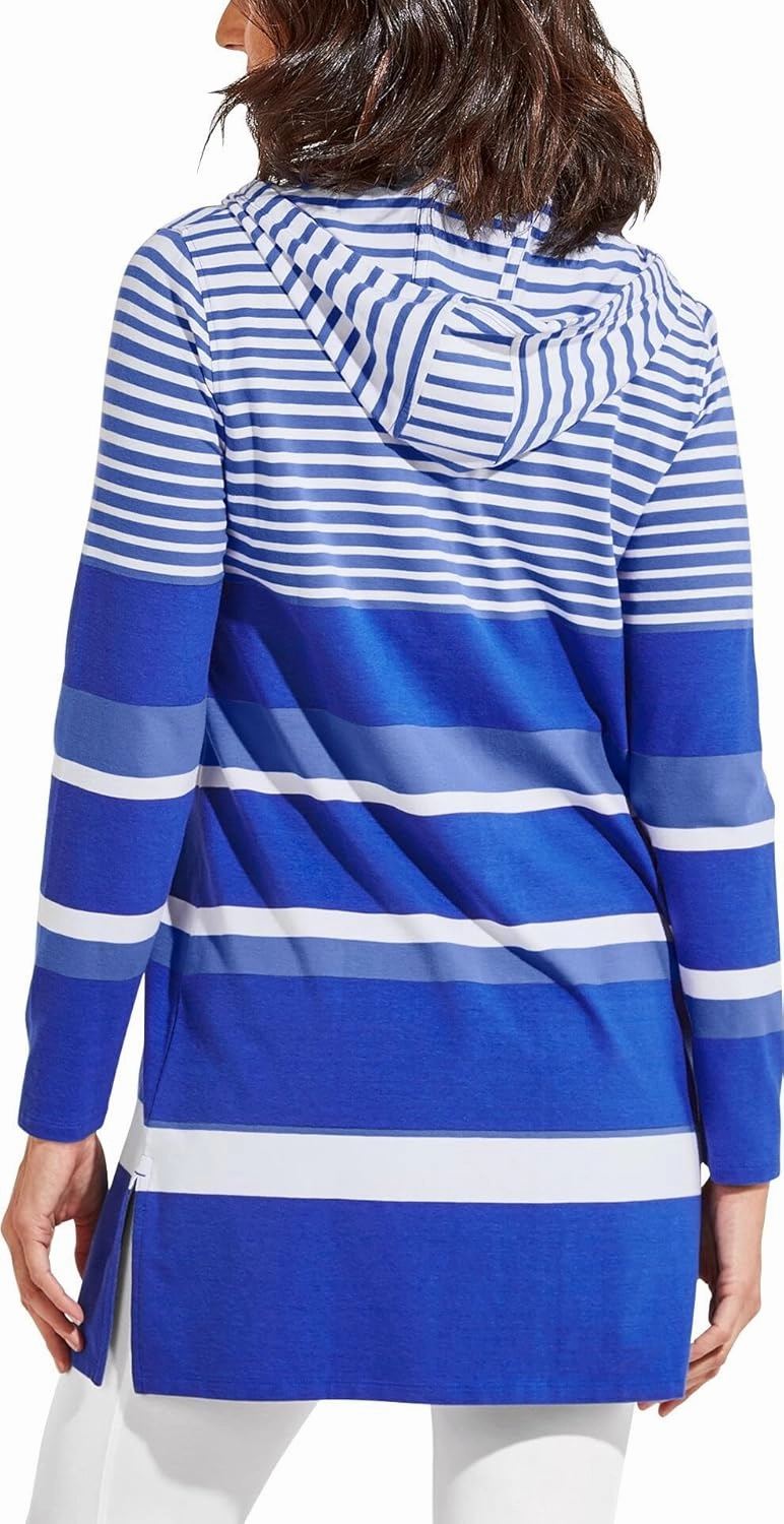 Coolibar UPF 50  Women's Cabana Hoodie - Sun Protective