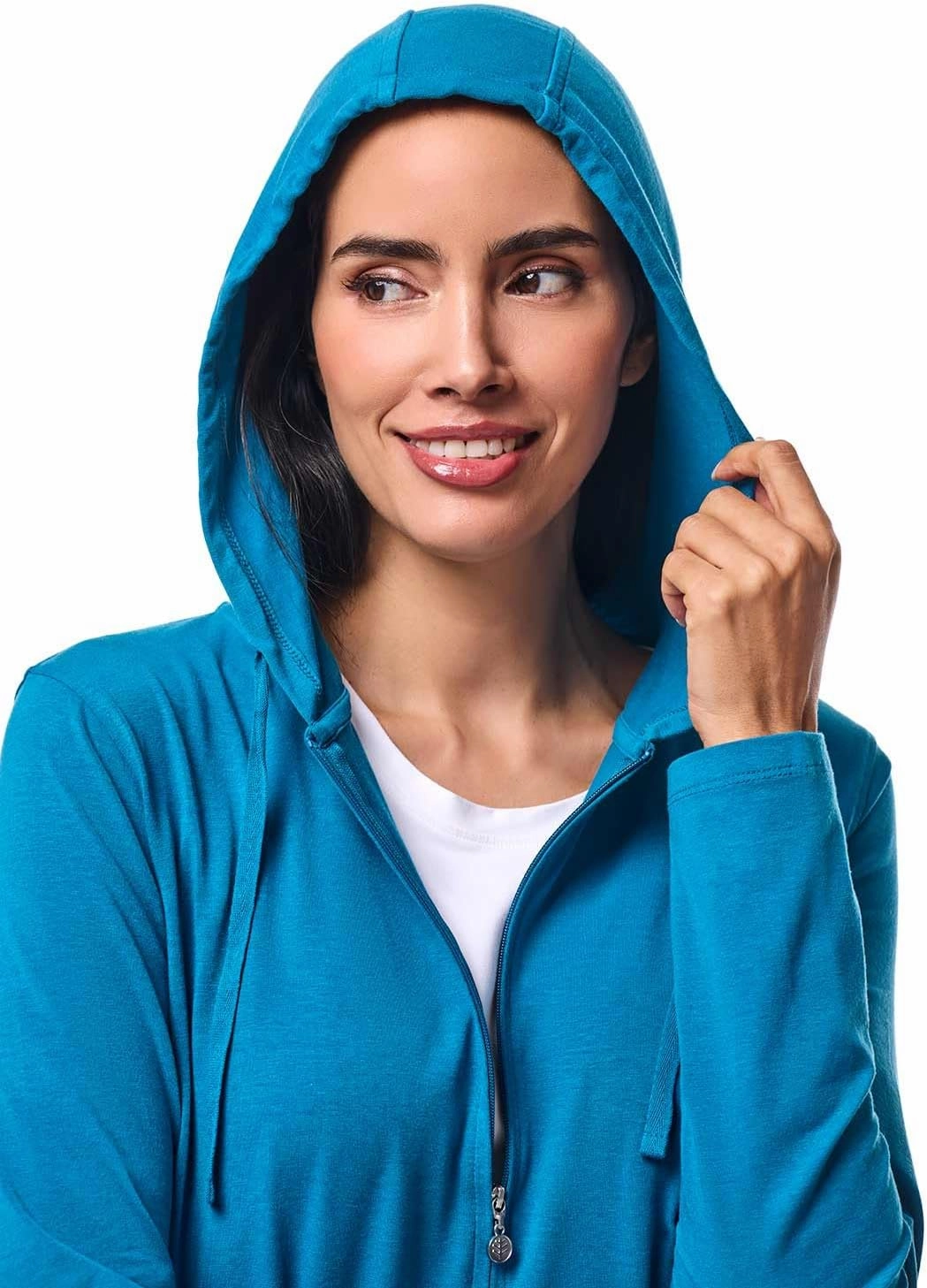 Coolibar UPF 50  Women's Cabana Hoodie - Sun Protective