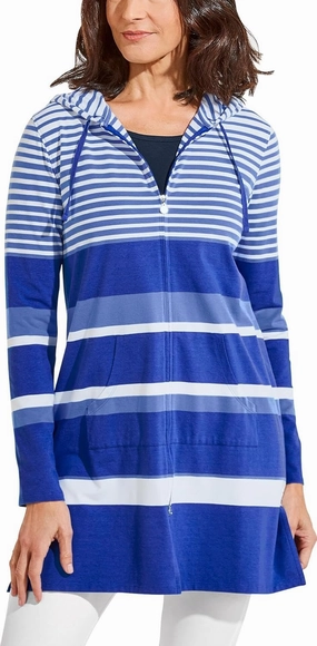 Coolibar UPF 50  Women's Cabana Hoodie - Sun Protective