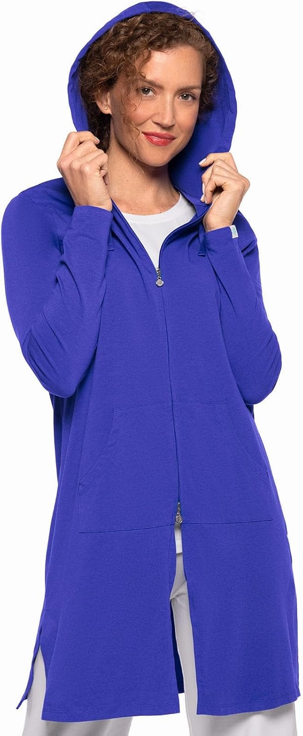 Coolibar UPF 50  Women's Cabana Hoodie - Sun Protective