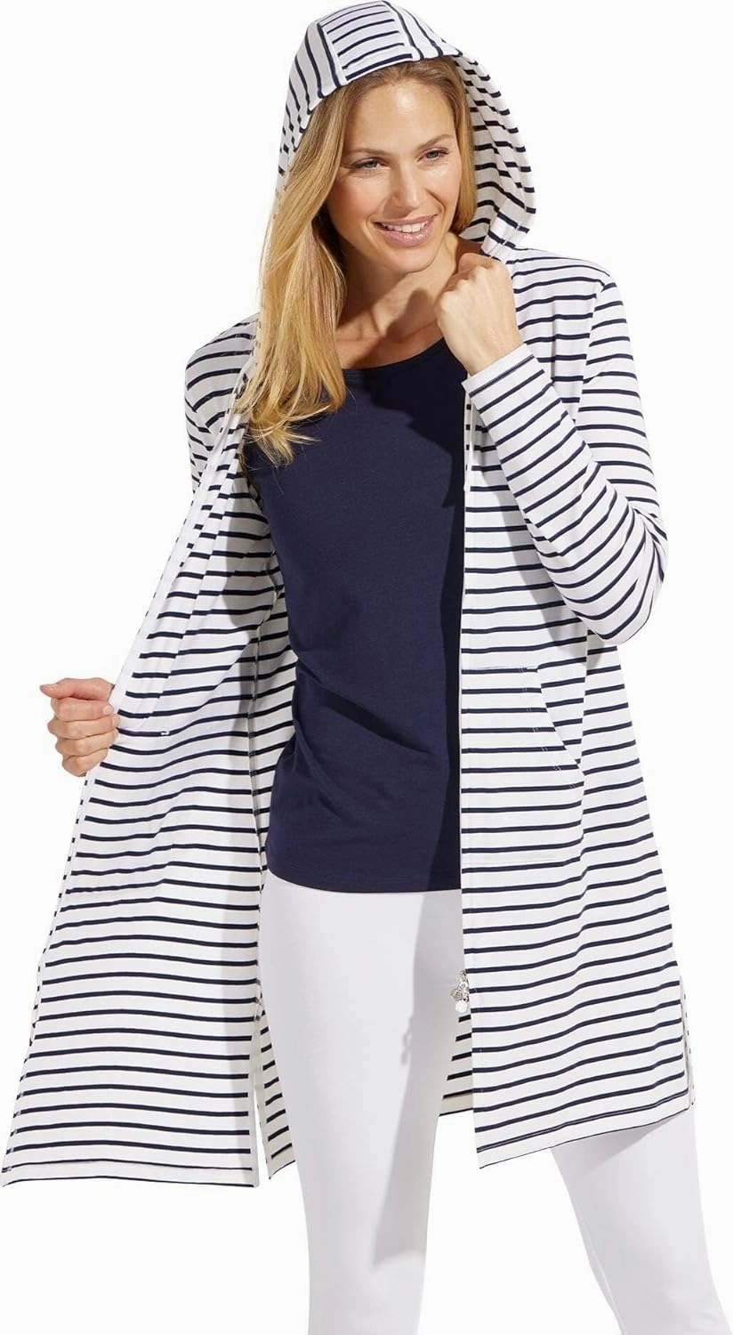 Coolibar UPF 50  Women's Cabana Hoodie - Sun Protective