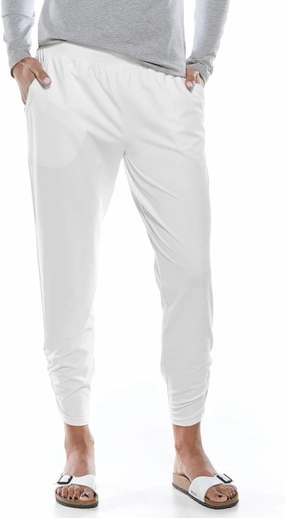 Coolibar UPF 50  Women's Café Ruche Pants - Sun Protective