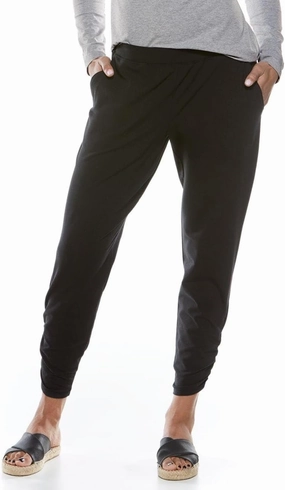 Coolibar UPF 50  Women's Café Ruche Pants - Sun Protective