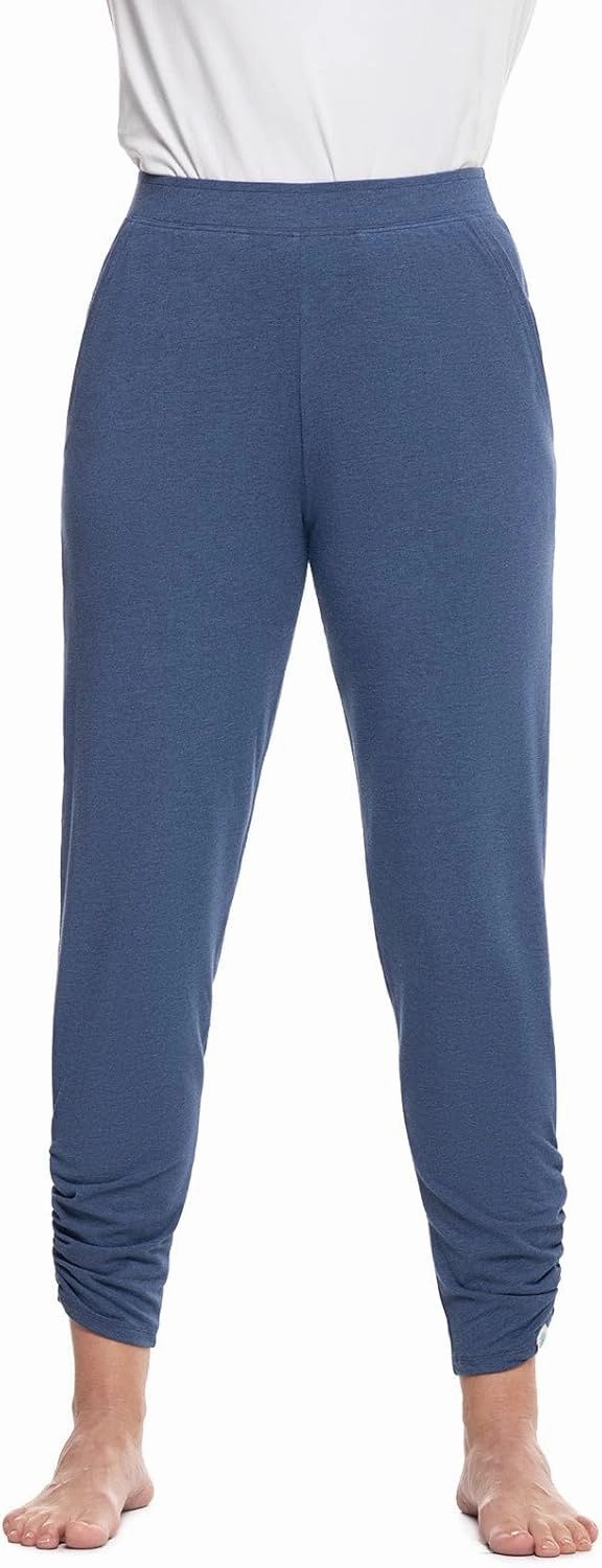 Coolibar UPF 50  Women's Café Ruche Pants - Sun Protective