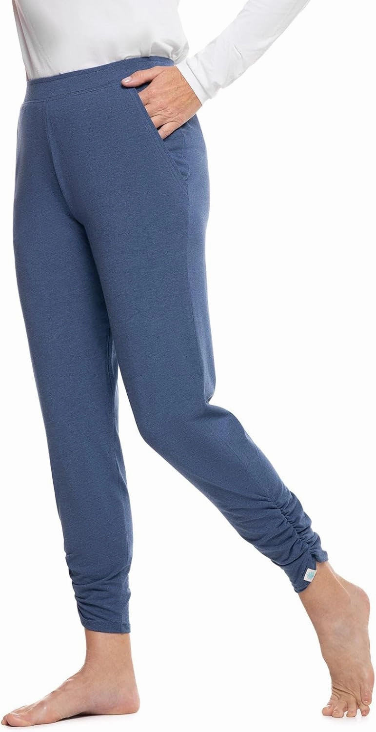 Coolibar UPF 50  Women's Café Ruche Pants - Sun Protective