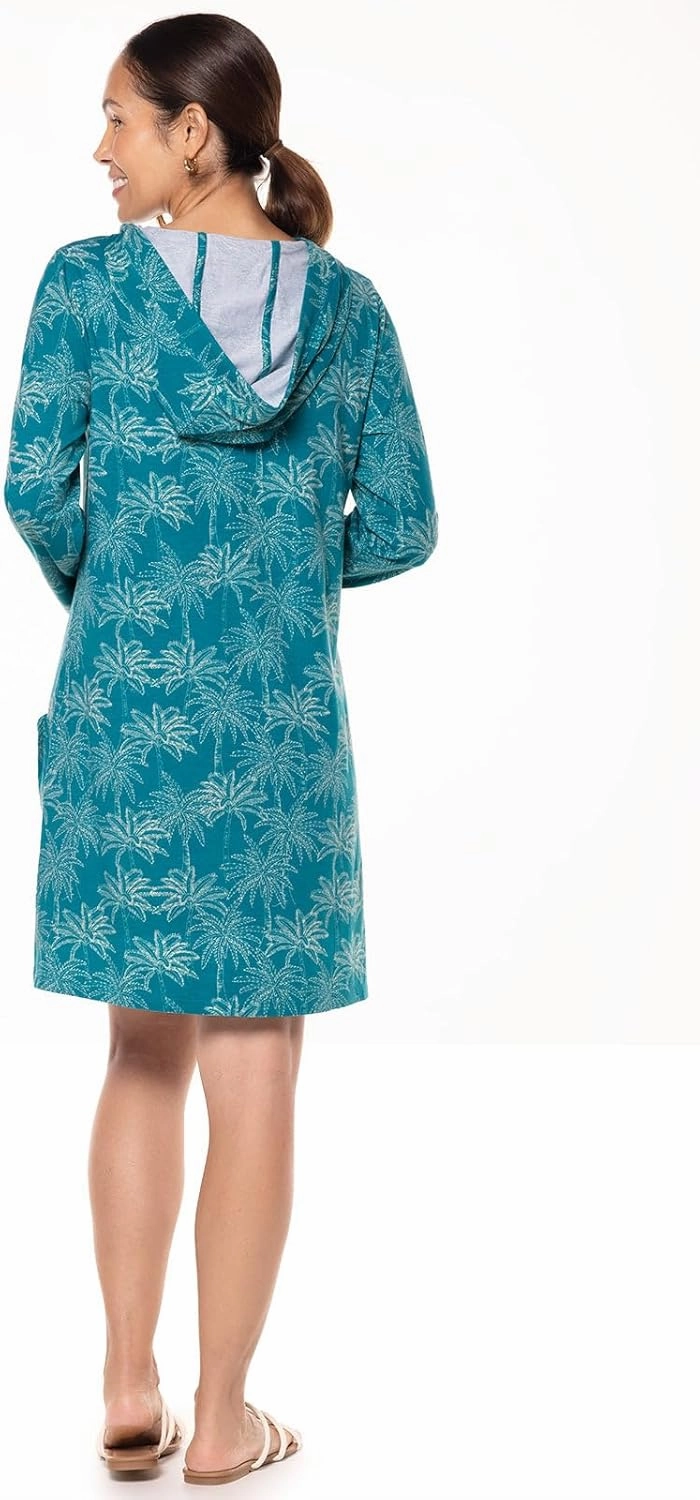 Coolibar UPF 50  Women's Catalina Beach Cover-Up Dress - Sun Protective