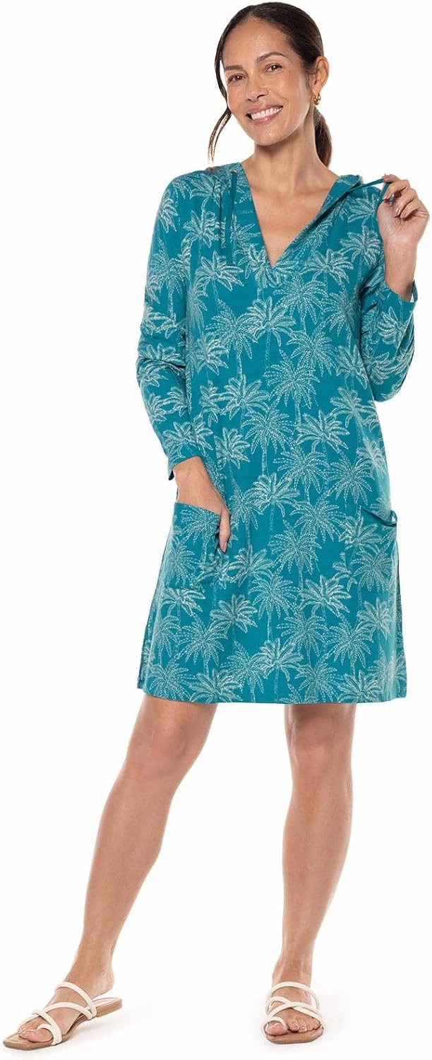 Coolibar UPF 50  Women's Catalina Beach Cover-Up Dress - Sun Protective
