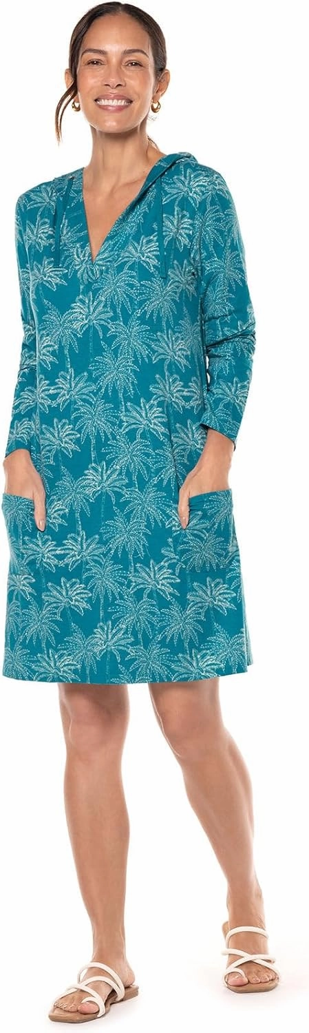 Coolibar UPF 50  Women's Catalina Beach Cover-Up Dress - Sun Protective