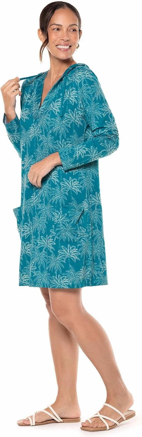 Coolibar UPF 50  Women's Catalina Beach Cover-Up Dress - Sun Protective