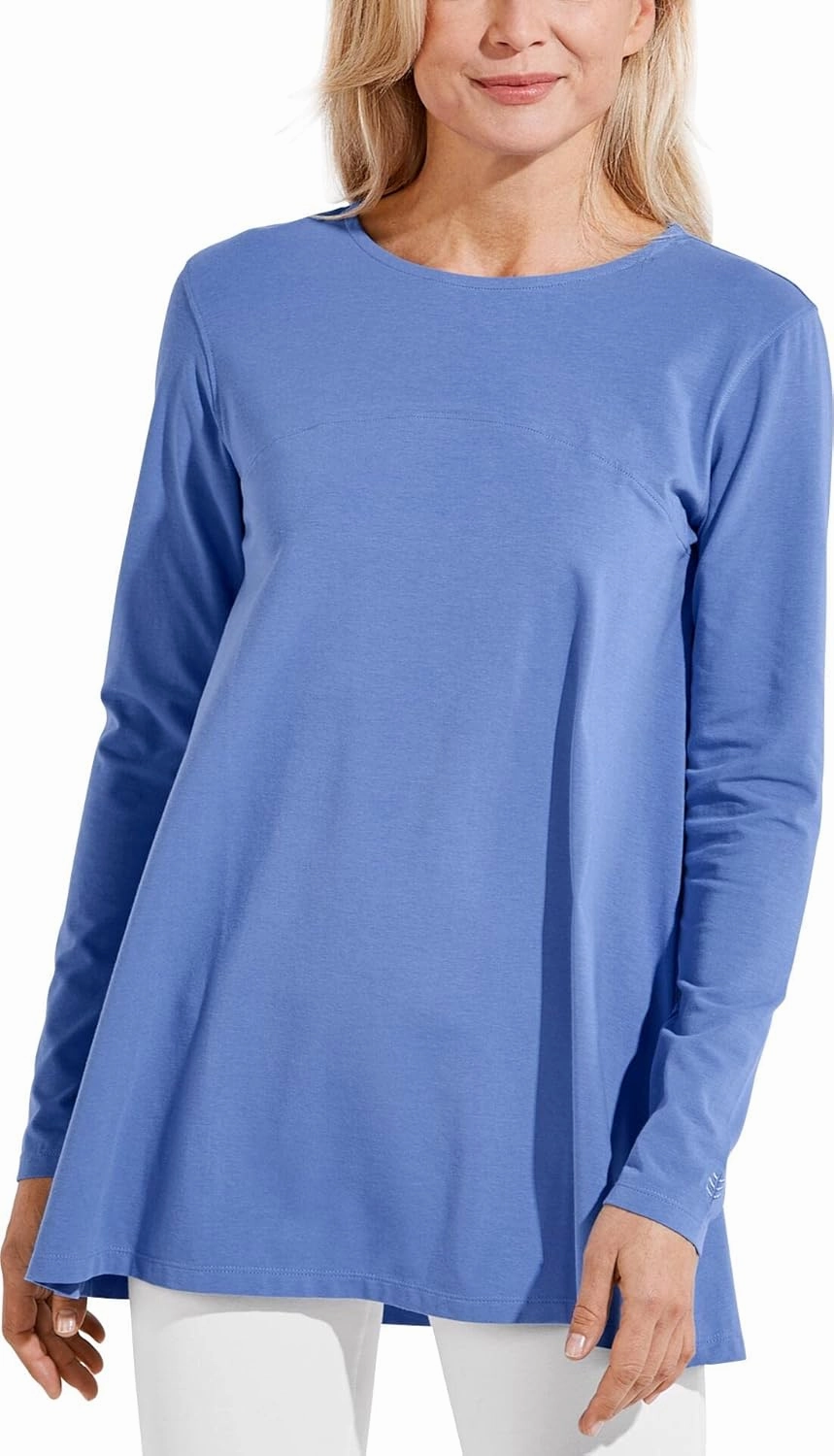 Coolibar UPF 50  Women's Daybreak Swing Top - Sun Protective