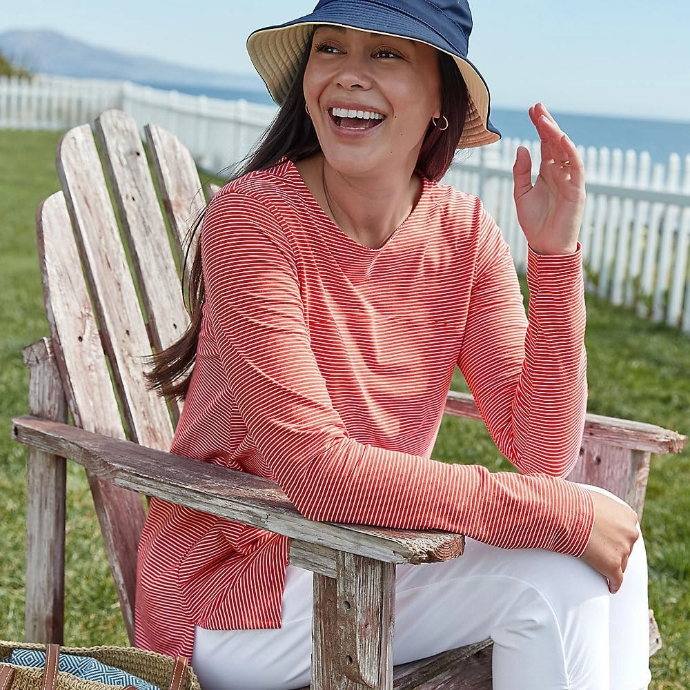 Coolibar UPF 50  Women's Daybreak Swing Top - Sun Protective