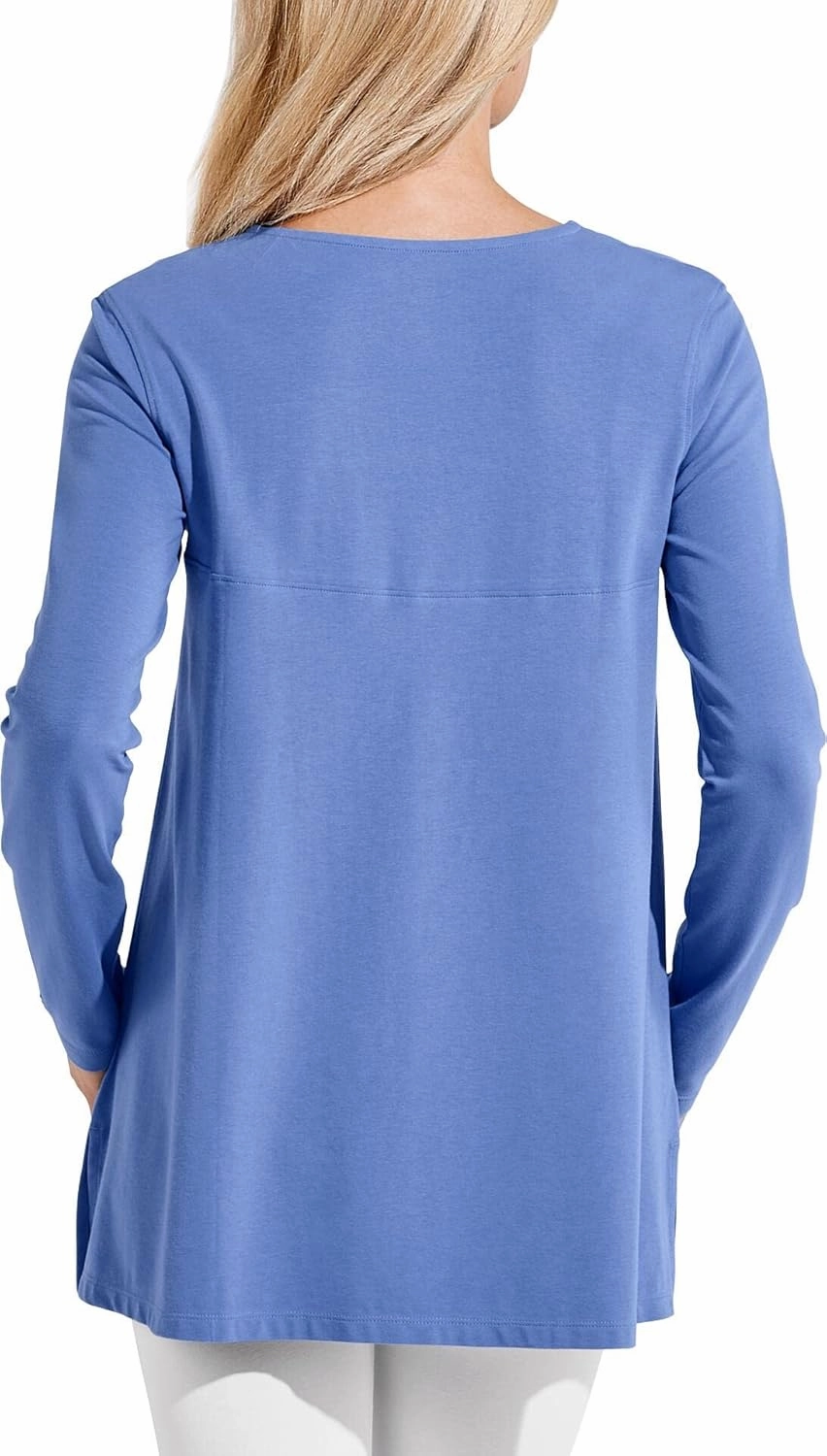 Coolibar UPF 50  Women's Daybreak Swing Top - Sun Protective