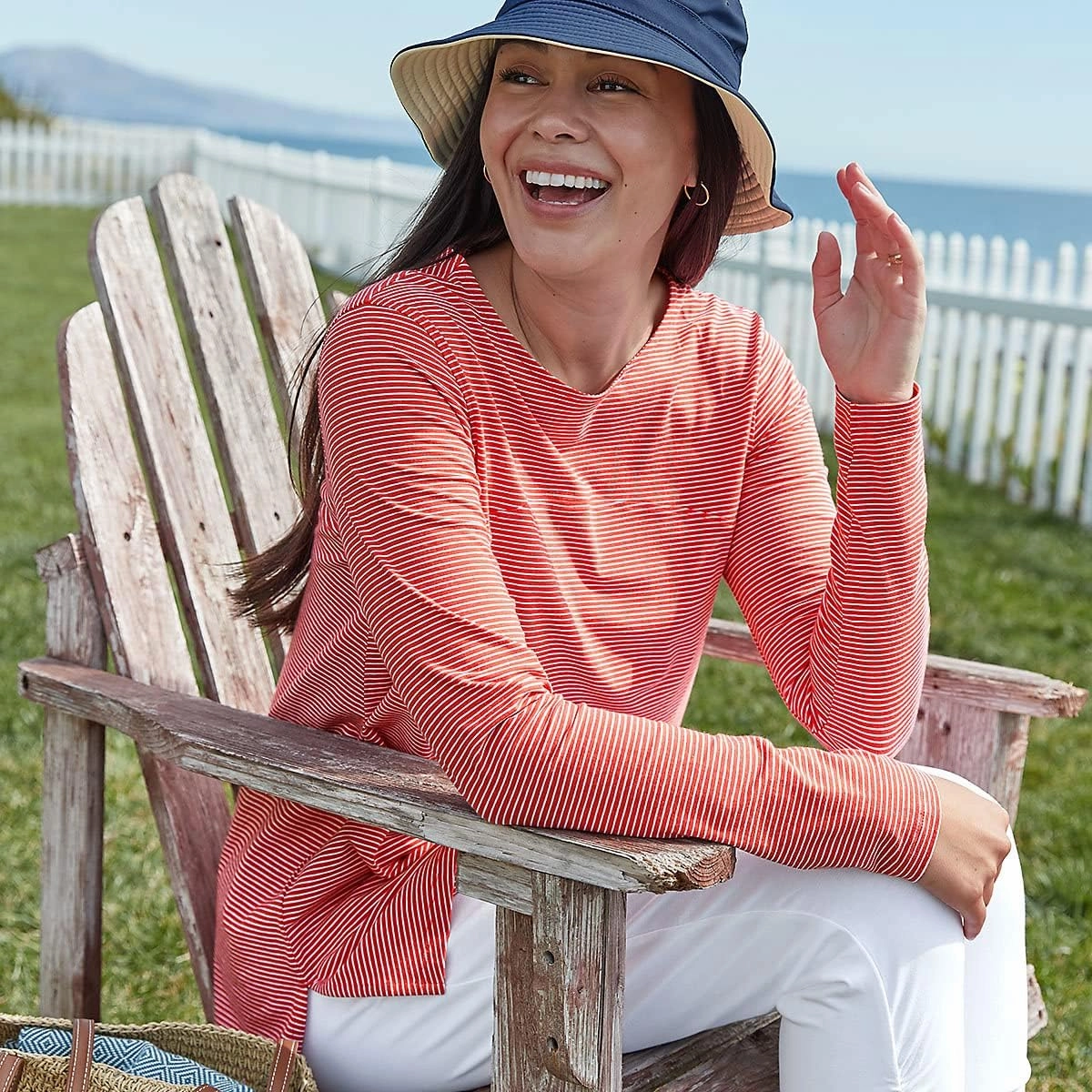 Coolibar UPF 50  Women's Daybreak Swing Top - Sun Protective