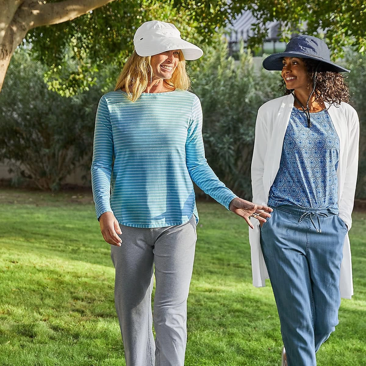 Coolibar UPF 50  Women's Heyday Side Split Shirt - Sun Protective