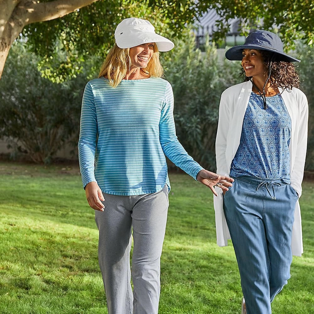 Coolibar UPF 50  Women's Heyday Side Split Shirt - Sun Protective