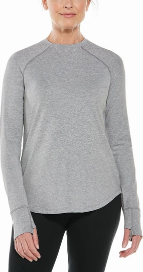 Coolibar UPF 50  Women's LumaLeo Long Sleeve T-Shirt - Sun Protective