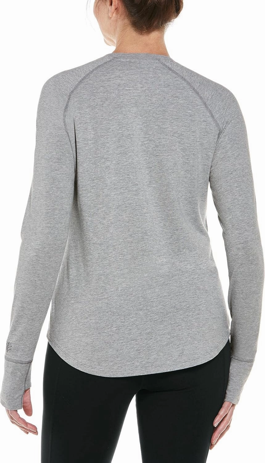 Coolibar UPF 50  Women's LumaLeo Long Sleeve T-Shirt - Sun Protective