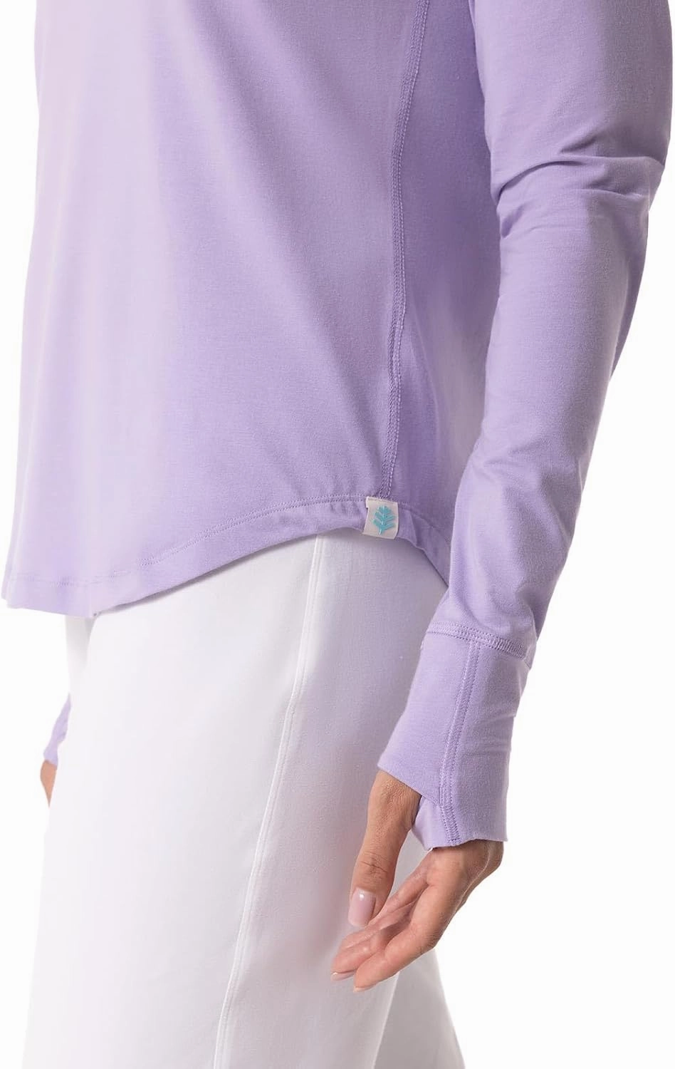 Coolibar UPF 50  Women's LumaLeo Long Sleeve T-Shirt - Sun Protective